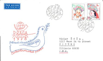 FDC 2263 / 2266 - CZ 1977 08 002 ● - PRAGA 1978